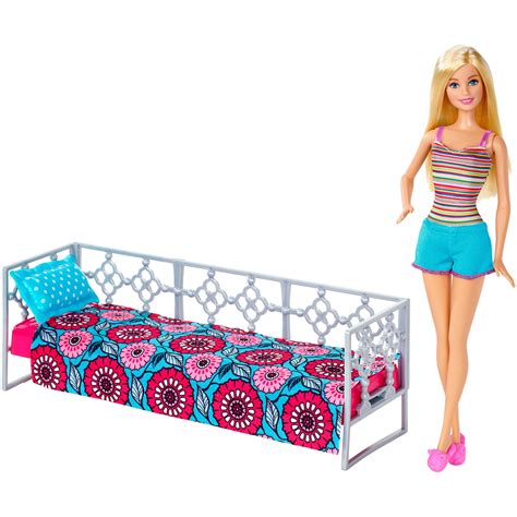 barbie doll bed room set